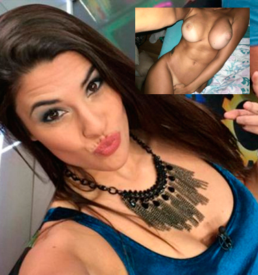 Apresentadora Ivana Nadal pelada e se masturbando