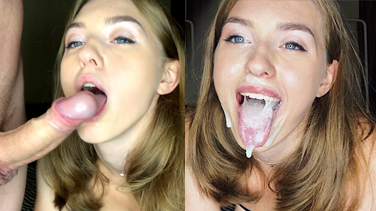 HoneySasha fodendo e comendo porra